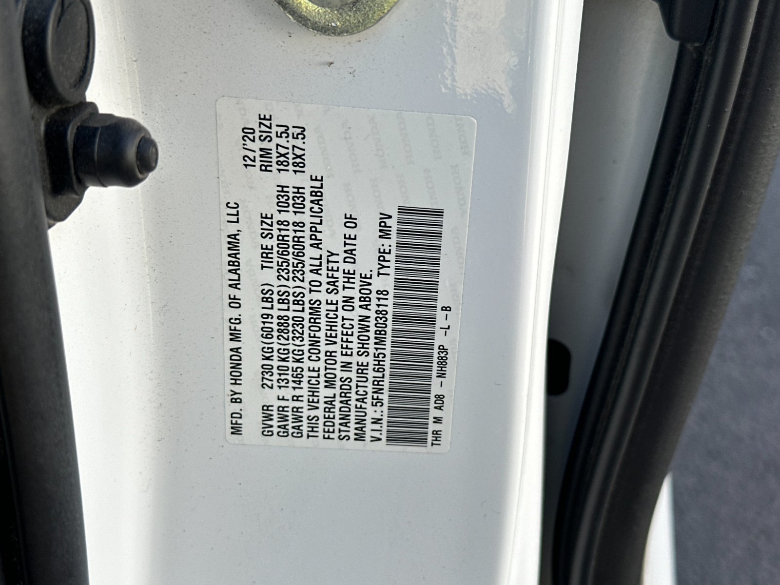 Used 2021 Honda Odyssey EX image 43