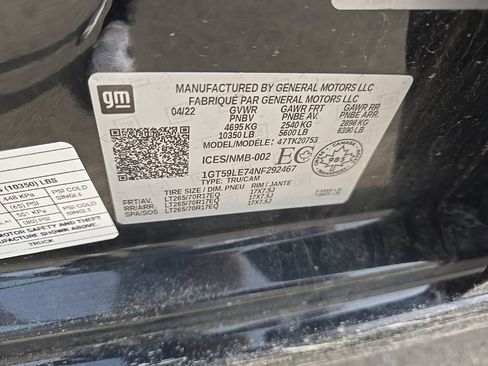 Used 2022 GMC Sierra 2500 Pro w/ Convenience Package image 9