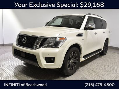 Used 2020 Nissan Armada Platinum w/ Captain's Chairs Package