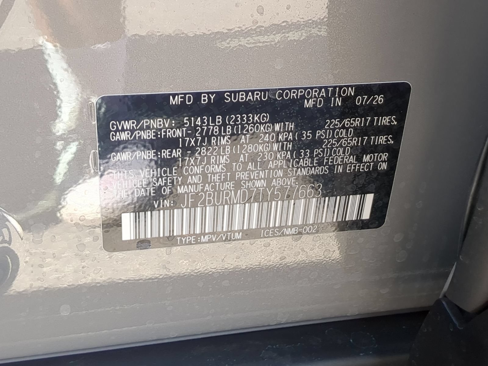 New 2026 Subaru Outback Wilderness AWD/4WD image 16