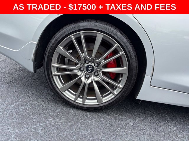 Used 2018 INFINITI Q50 Red Sport 400 w/ Sensory Package (Sport) RWD image 7