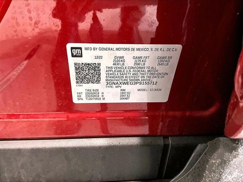 Used 2023 Chevrolet Equinox RS w/ LPO, Cargo Package image 9