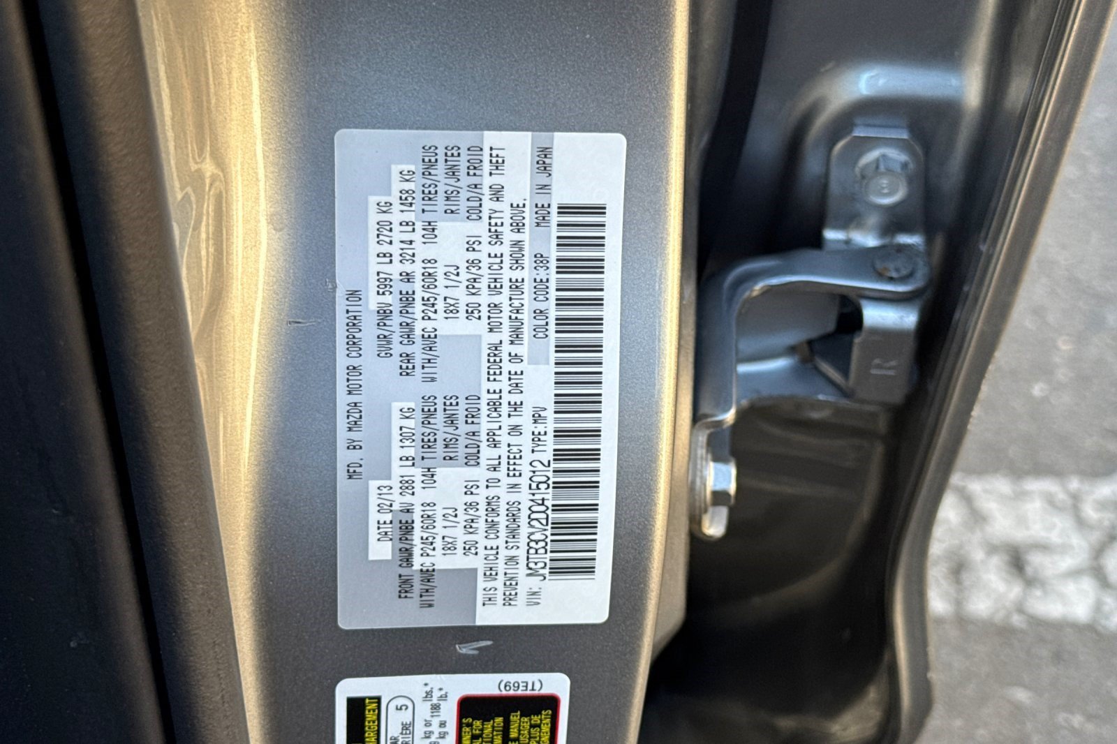 Used 2013 MAZDA CX-9 Touring AWD/4WD image 40