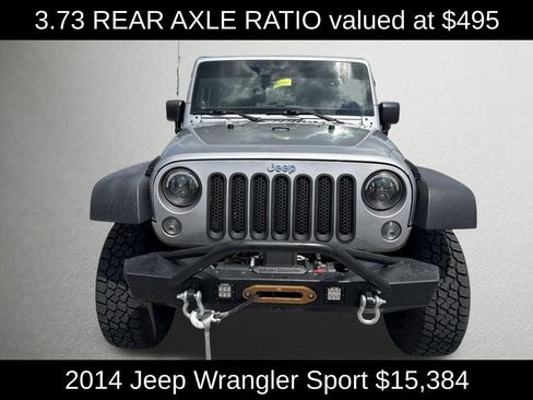 Used 2014 Jeep Wrangler Sport w/ Quick Order Package 24S AWD/4WD image 8