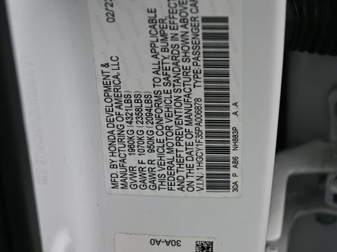 Used 2023 Honda Accord EX image 16
