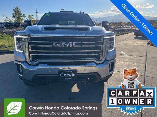 Used 2021 GMC Sierra 2500 SLT w/ SLT Premium Package AWD/4WD image 2