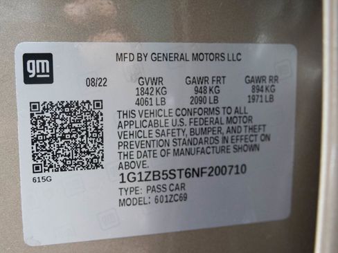 Used 2022 Chevrolet Malibu LS image 45