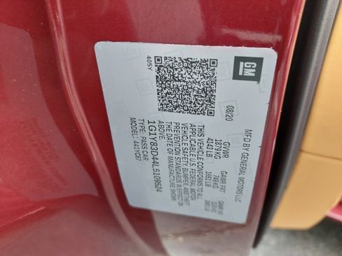 Used 2020 Chevrolet Corvette Stingray Premium Conv w/ 3LT Preferred Equipment Group image 37