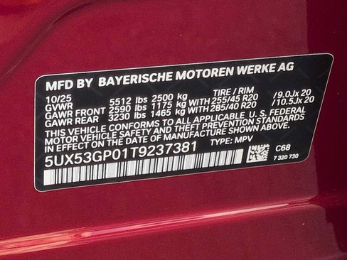 Used 2026 BMW X3 xDrive30i w/ M Sport Package AWD/4WD image 35