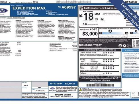 Used 2024 Ford Expedition Max XLT AWD/4WD image 22