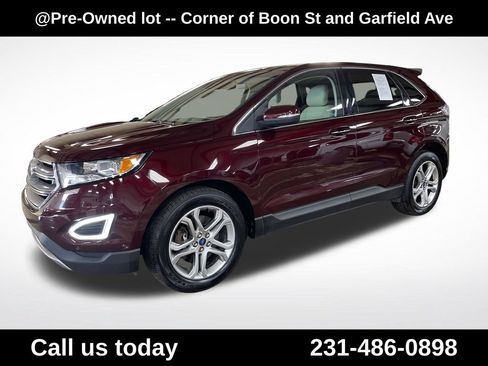 Used 2018 Ford Edge Titanium w/ Equipment Group 302A AWD/4WD image 1