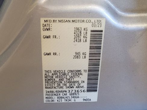 Used 2023 Nissan Altima 2.5 SV image 33