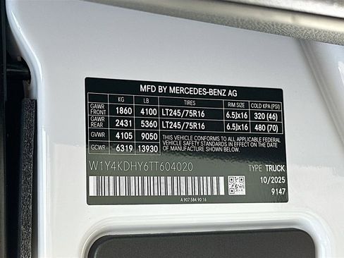 New 2026 Mercedes-Benz Sprinter 2500 image 29