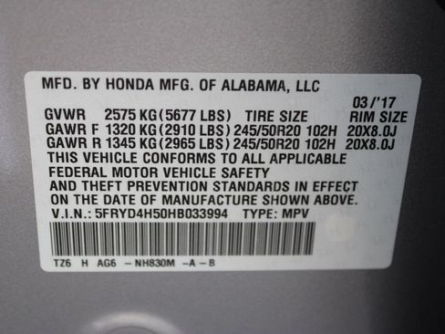 Used 2017 Acura MDX SH-AWD w/ Technology Package image 32