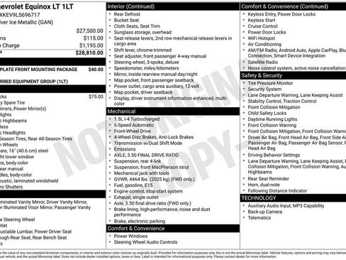 Used 2020 Chevrolet Equinox LT image 35