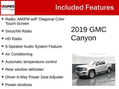 Used 2019 GMC Canyon SLT w/ Trailering Package AWD/4WD image 5