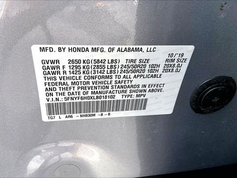 Used 2020 Honda Pilot Elite image 32
