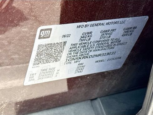 Used 2022 Chevrolet Tahoe RST w/ Luxury Package AWD/4WD image 43