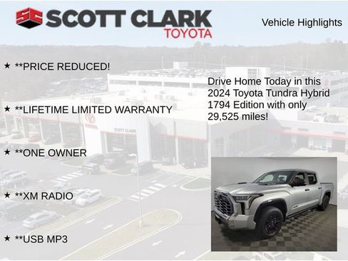 Used 2024 Toyota Tundra 1794 Edition w/ TRD Off-Road Package image 13