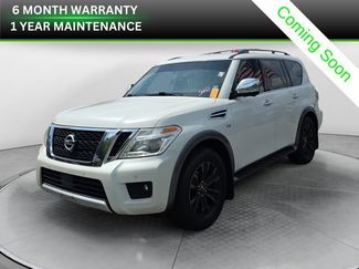 Used 2017 Nissan Armada Platinum w/ Captain Seat Package AWD/4WD video 1