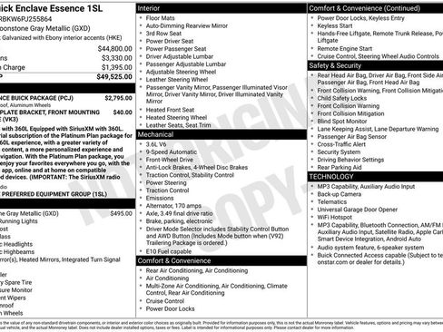 Used 2023 Buick Enclave Essence w/ Experience Buick Package FWD image 17