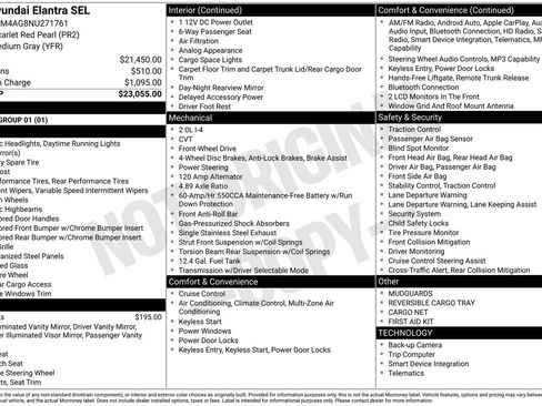 Used 2022 Hyundai Elantra SEL image 17