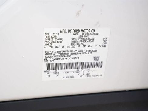 Used 2015 Ford Explorer Sport w/ Equipment Group 401A image 25