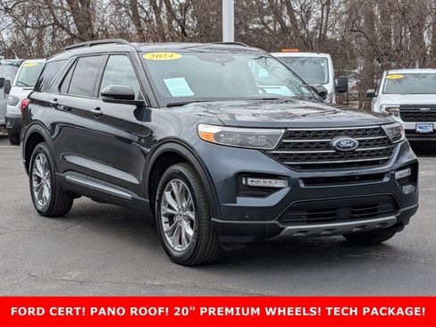 Certified 2024 Ford Explorer XLT w/ Equipment Group 202A AWD/4WD image 3