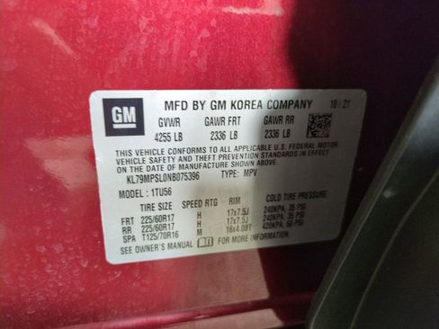 Used 2022 Chevrolet TrailBlazer LT w/ Convenience Package image 31