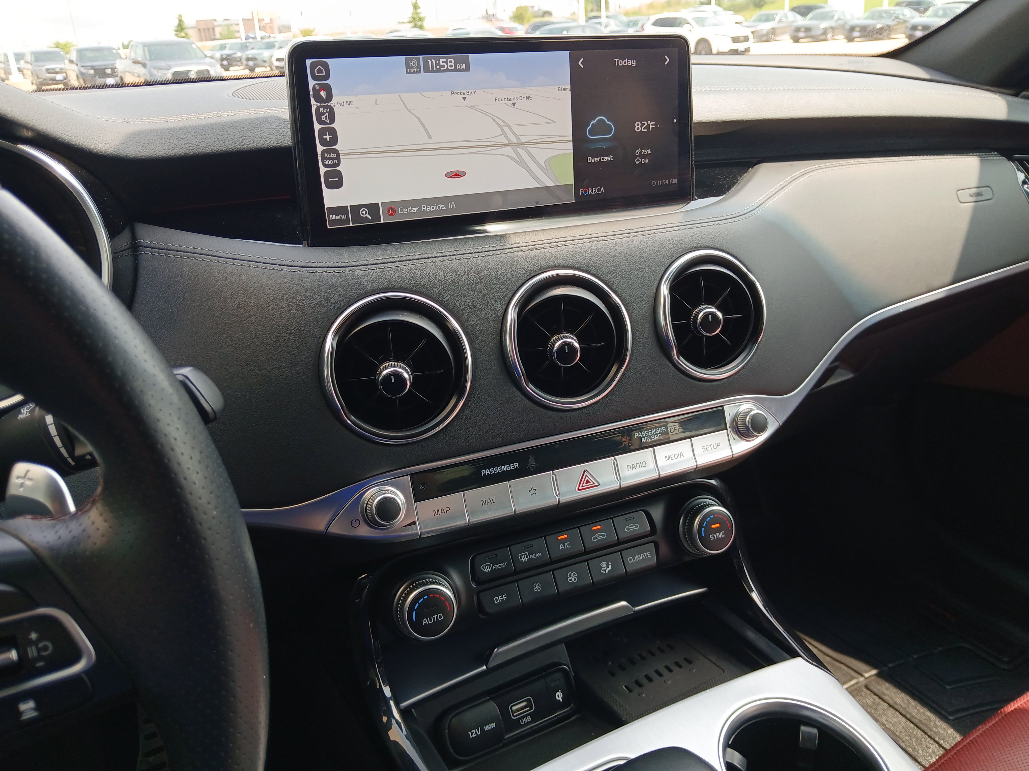Used 2022 Kia Stinger GT2 w/ Red Interior Color Package AWD/4WD image 15