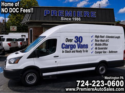 Used 2017 Ford Transit 250 148 High Roof Extended RWD image 1