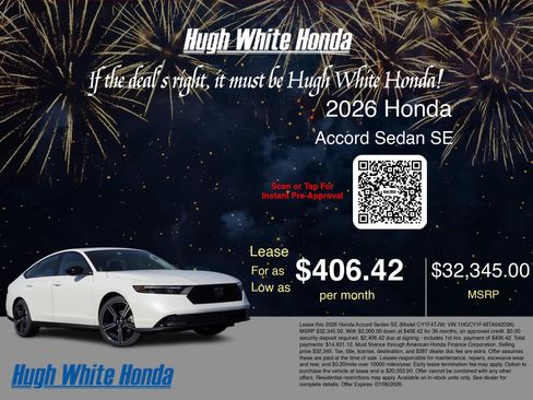 New 2026 Honda Accord SE image 3