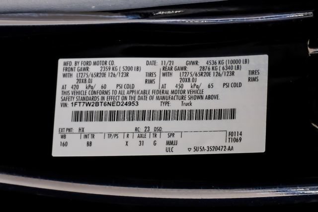 Used 2022 Ford F250 Platinum AWD/4WD image 70