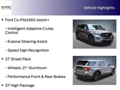 Used 2021 Ford Explorer ST w/ Equipment Group 401A AWD/4WD image 10