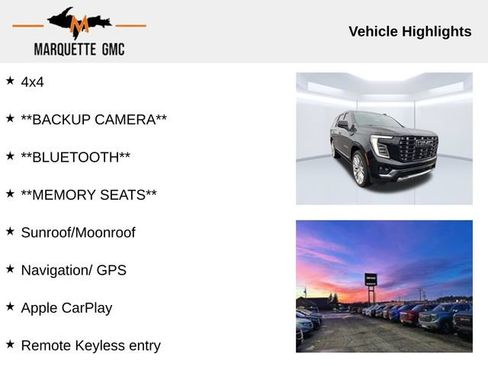 Used 2025 GMC Yukon Denali Ultimate AWD/4WD image 3