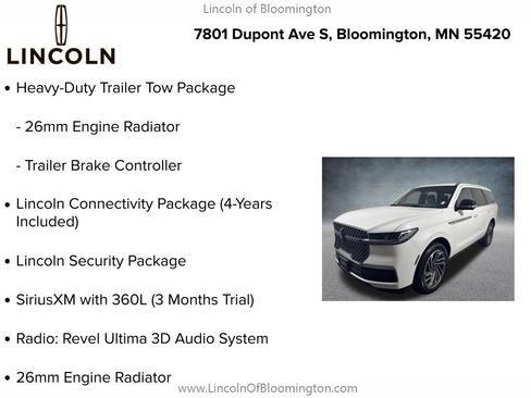 New 2026 Lincoln Navigator Reserve AWD/4WD image 9