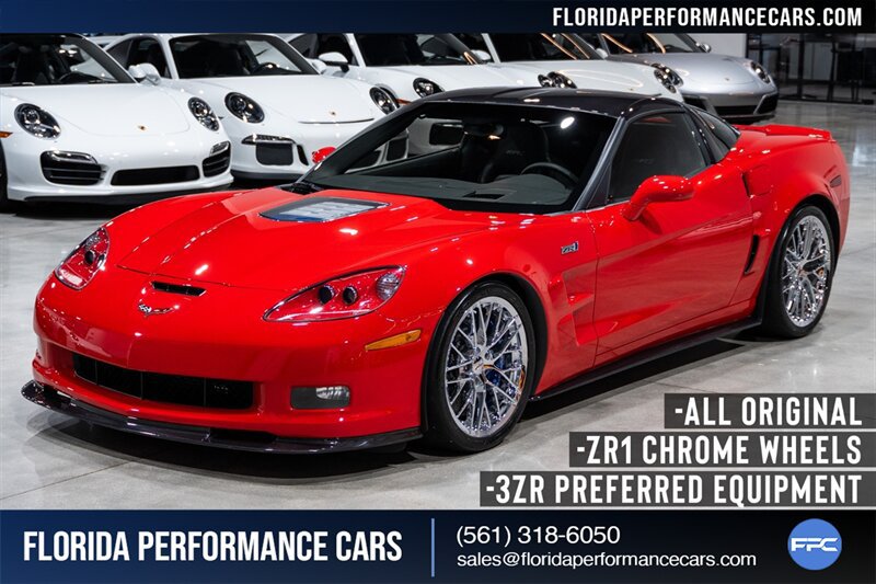 Used 2010 Chevrolet Corvette ZR1 w/ Preferred Equipment Group RWD image 1