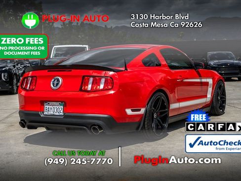 Used 2012 Ford Mustang Boss 302 w/ Boss 302 Accessory Pkg RWD image 4