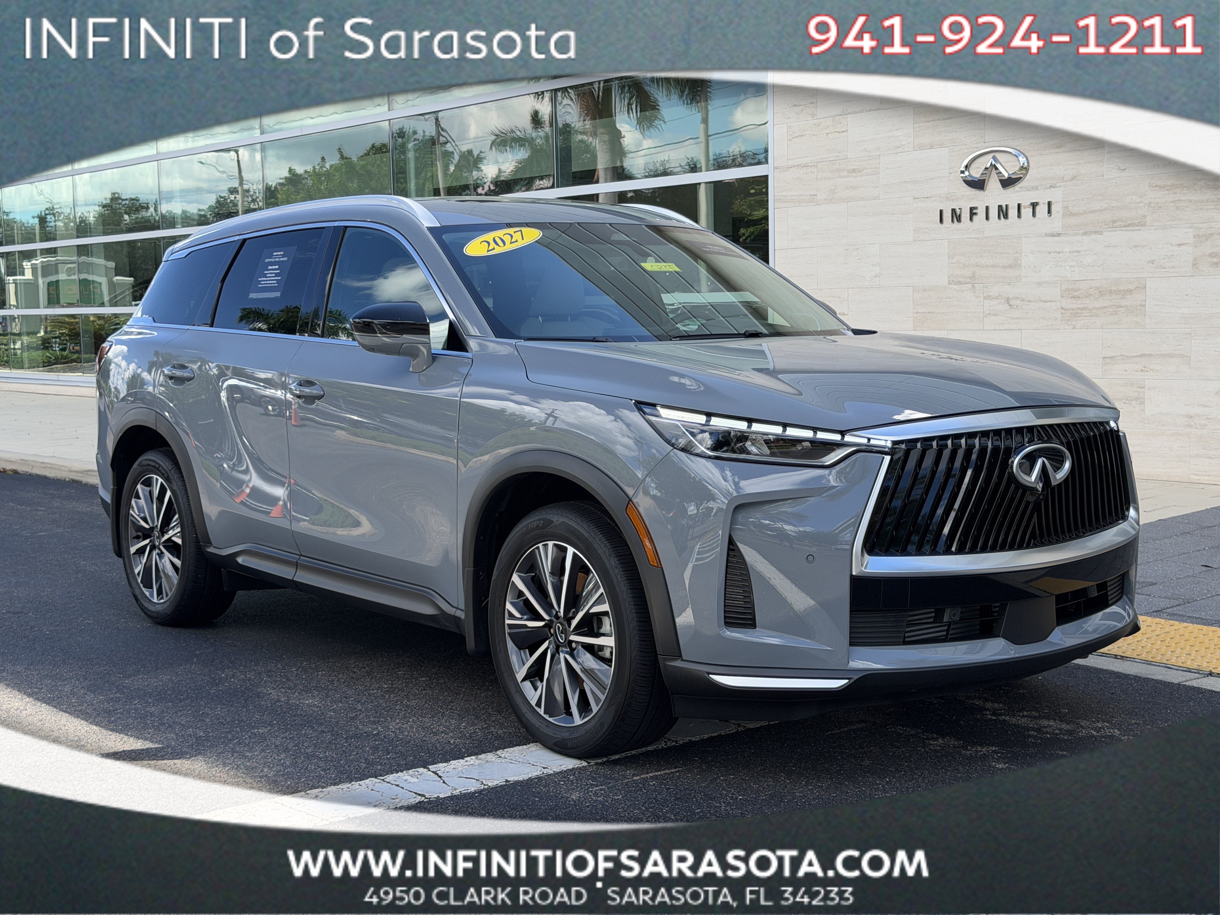 Certified 2027 INFINITI QX60 Luxe w/ Cargo Package FWD image 1