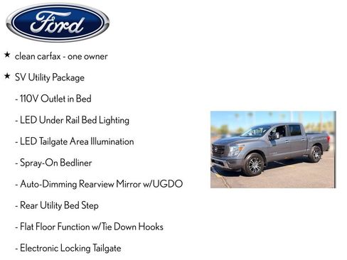 Used 2021 Nissan Titan SV w/ SV Convenience Package AWD/4WD image 6
