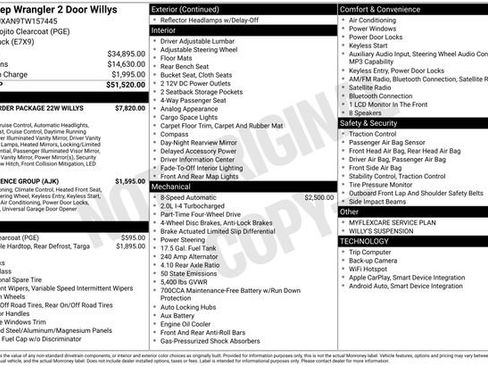 New 2026 Jeep Wrangler Willys image 27