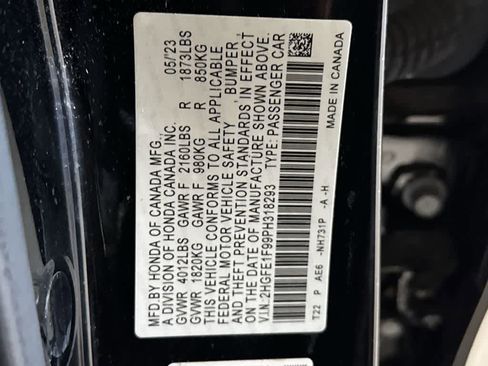 Used 2023 Honda Civic Touring image 28