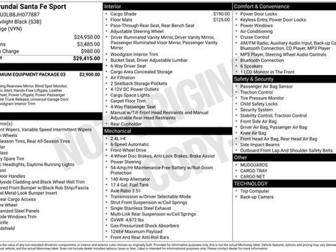 Used 2018 Hyundai Santa Fe Sport image 2