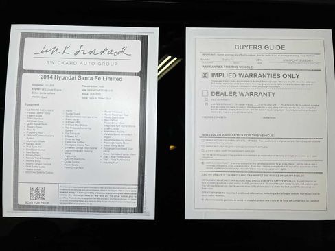Used 2014 Hyundai Santa Fe Limited w/ Ultimate Package 07 image 43