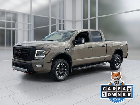Used 2021 Nissan Titan PRO-4X w/ Off Road Protection Package AWD/4WD image 2