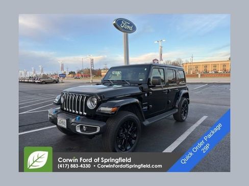 Used 2022 Jeep Wrangler Unlimited Sahara w/ Cold Weather Group image 1