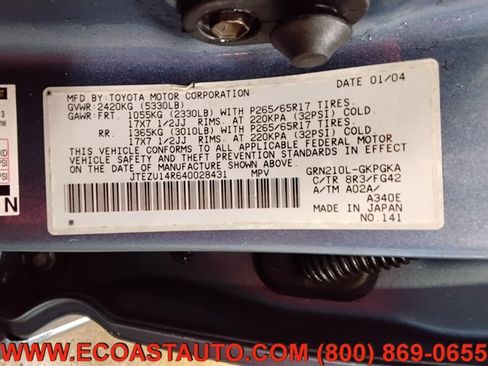 Used 2004 Toyota 4Runner SR5 RWD image 20