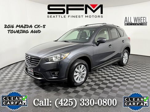 Used 2016 MAZDA CX-5 Touring w/ Bose/Moonroof Package image 1