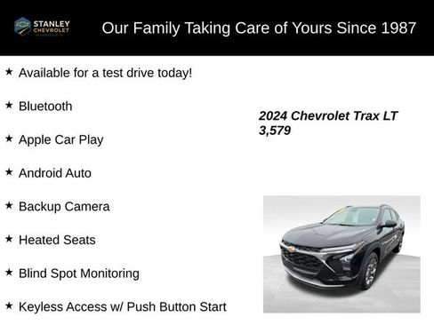 Used 2024 Chevrolet Trax LT w/ Driver Confidence Package FWD image 9