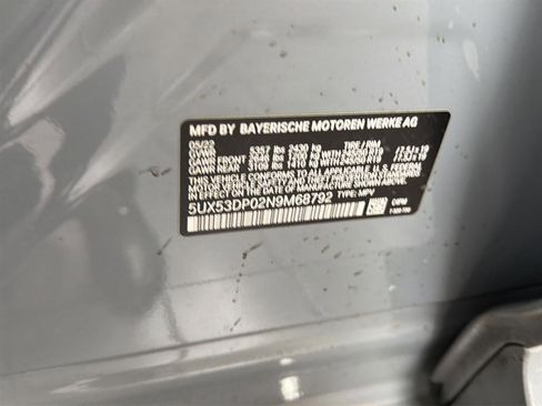 Used 2022 BMW X3 xDrive30i w/ M Sport Package 2 image 39